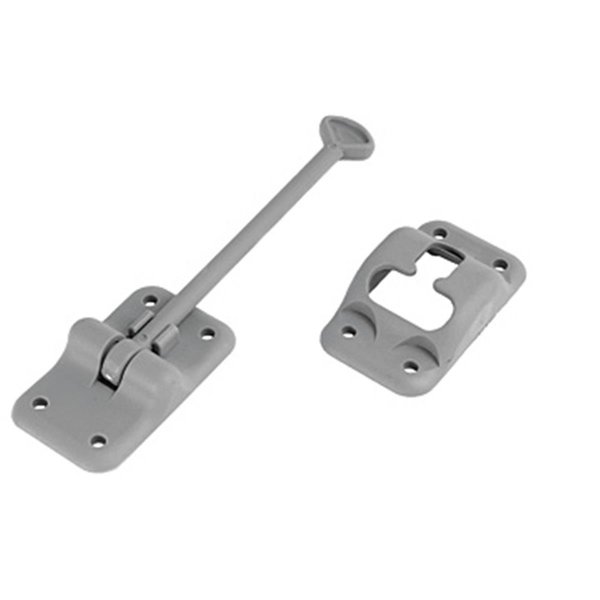 Overtime E238 6 In. Entry Door Holder, Grey OV88824